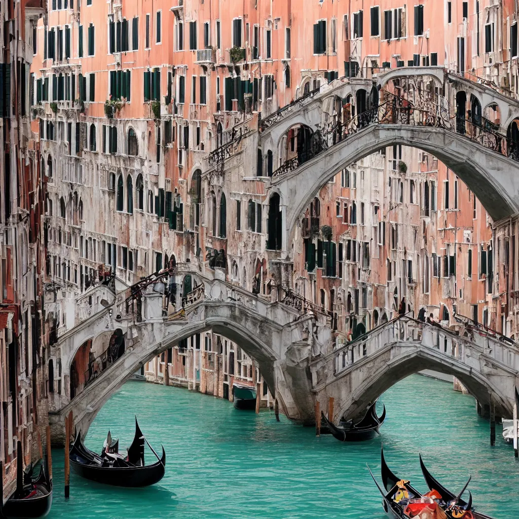 Image similar to the bridges of venice as the accent oh the city