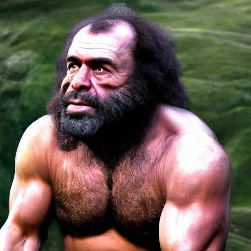 Prompt: Joe rogan as a caveman, ultra realistic, high definition, 4K UHD, highly detailed, pristine