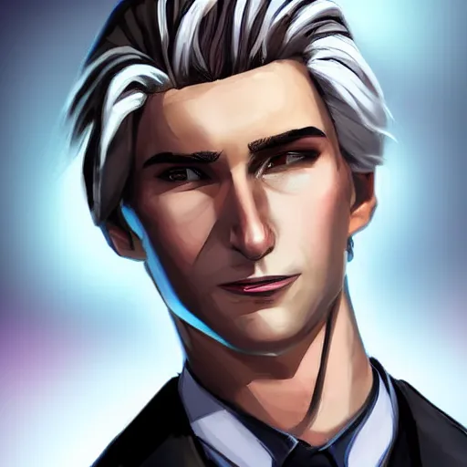 Image similar to closeup of handsome gigachad XQC as a GTA character in a loading screen