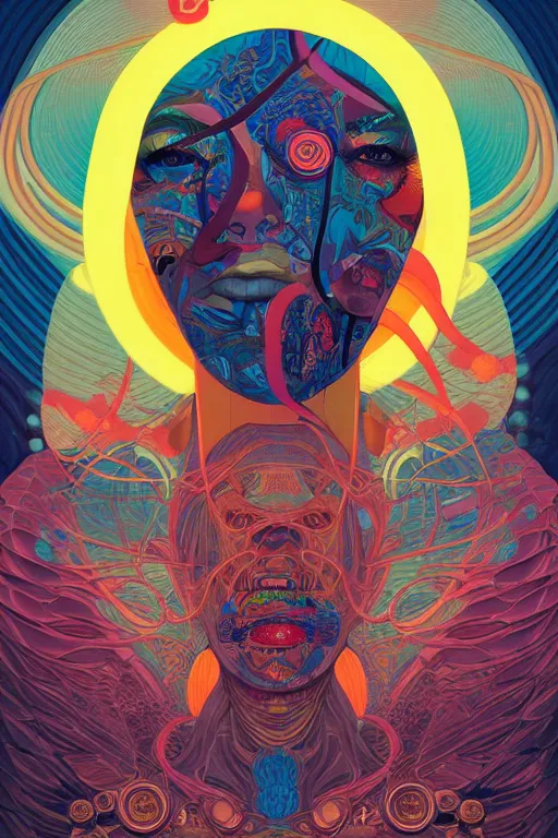 Image similar to portrait of godel's incompleteness theorem, by tristan eaton, victo ngai, peter mohrbacher, artgerm,