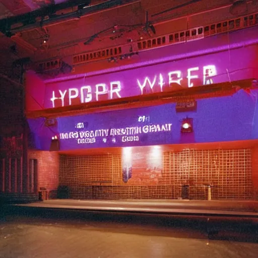 Image similar to 9 3 0 club washington dc 1 9 8 9, hyper - realistic, 8 k