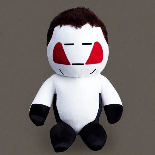 Image similar to elon musk plush toy, artstation