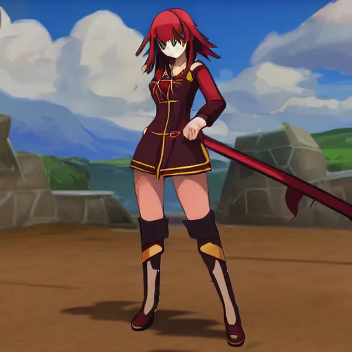 Image similar to Megumin in runescape