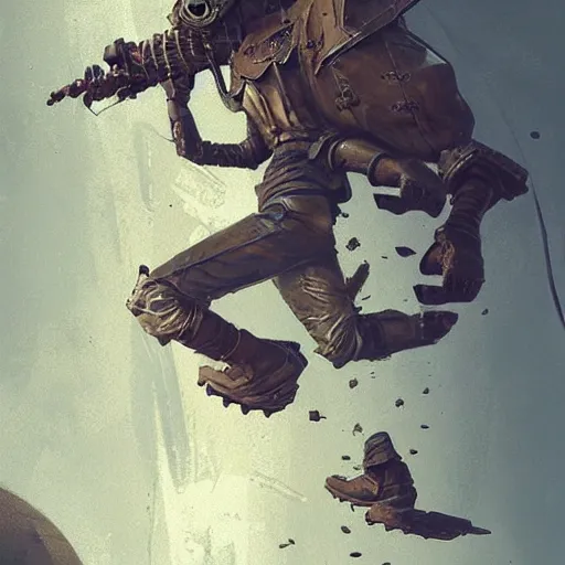 Prompt: sneaker, steampunk, sculpture, concept art, smooth, sharp focus, illustration, art by greg rutkowski