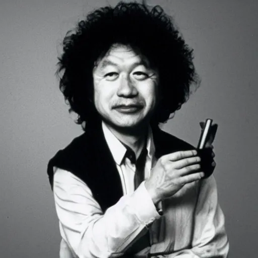 Image similar to asian einstein portrait, 1 9 7 6