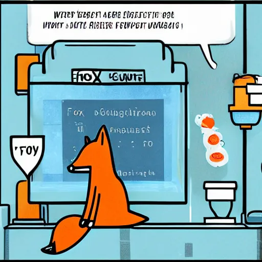 Image similar to fox scientist