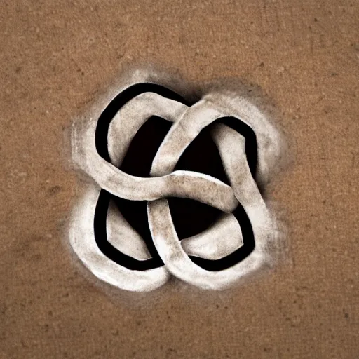 Image similar to trefoil knot logo