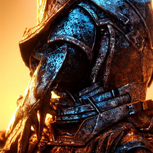 Image similar to 3 d render melted knight, sculpture, chrometype, liquid metal, neotribal, raytraced, volumetric lightning, 8 k by wlop, innate studio h - 1 0 0 0 w - 1 0 0 0