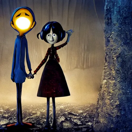 A still of Coraline (2009), 4K, HD image, Stable Diffusion