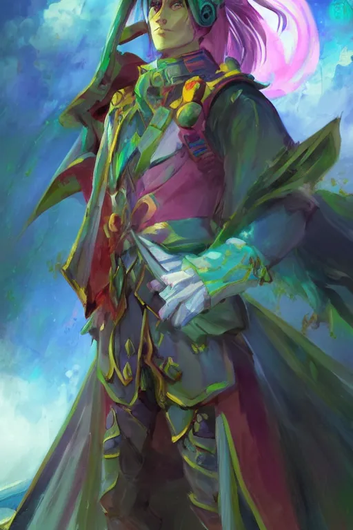 Prompt: Artistic Masterpiece. Perfected artistic principles. Full body portrait of a character named \'Magus blablabla\'. SNES fantasy genre rpg concept art, HD, 4k, Trending on artstation. Classic artwork behind-the-scenes. Magazine exclusive. Worldbuilding art. JRPG. RPG. shot from ground angle.