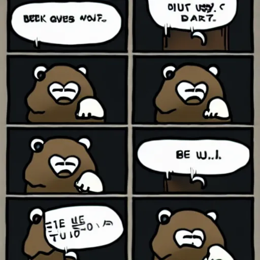 Image similar to www. nedroid. com beartato reginald