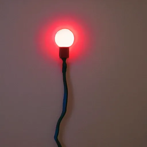 Image similar to the word ERAY as a night light