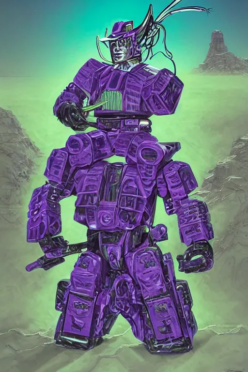 Image similar to portrait of cowboy johnny cash as purple green optimus prime power ranger from transformers masters of the universe surfing tonic stimulant fluids on air guitar zord UFO hoverboard, intricate, highly detailed, smooth, artstation, digital illustration by Lisa Frank and Ruan Jia and Mandy Jurgens and Artgerm and Wayne Barlowe and Greg Rutkowski and Zdislav Beksinski