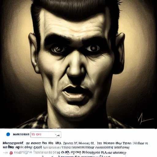 Image similar to portrait of a slim of morrissey from the smiths as a zombie with a quiff, 7 days to die zombie, fine art, award winning, intricate, elegant, sharp focus, cinematic lighting, digital painting, 8 k concept art, art by z. w. gu, art by brom, art by michael hussar, 8 k