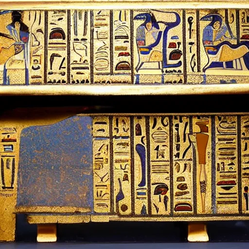 Prompt: ancient egyptian computer