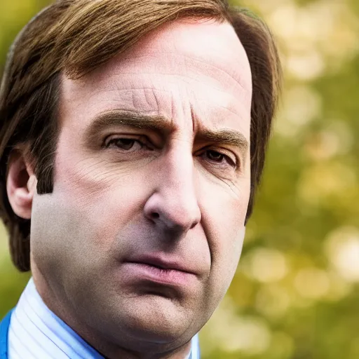 Image similar to super high quality saul goodman, realistic photorealistic high-resolution saul Goodman, very saul goodman, high def, saul, saul Goodman, better call saul, better call saul Goodman, 8k, 4k, professional, depth of field, sigma art 85mm f1.4, large sensor dslr, professional photo, saul goodman, very very saul goodman