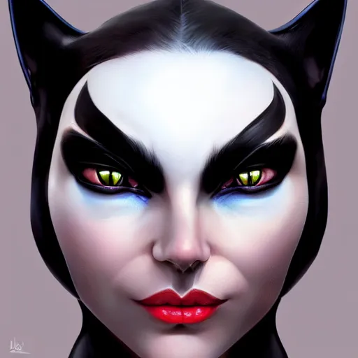 Prompt: Cat Woman, perfect deep eyes, portrait, fantasy, beautiful face, medieval, vivid colors, elegant, concept art, sharp focus, digital art, Hyper-realistic, 4K, Unreal Engine, Highly Detailed, HD, Dramatic Lighting by Brom, trending on Artstation