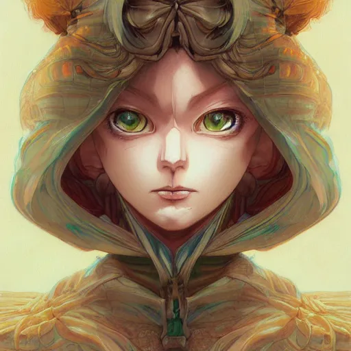 Image similar to prompt : magestic rogue portrait soft light painted by james jean and katsuhiro otomo, inspired by evangeleon anime, smooth face feature, intricate oil painting, high detail illustration, sharp high detail, manga and anime 1 9 9 0