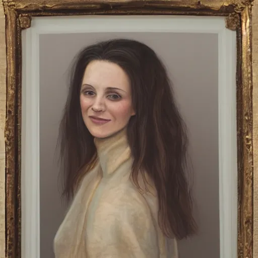 Image similar to portrait of a woman, her name is kristen