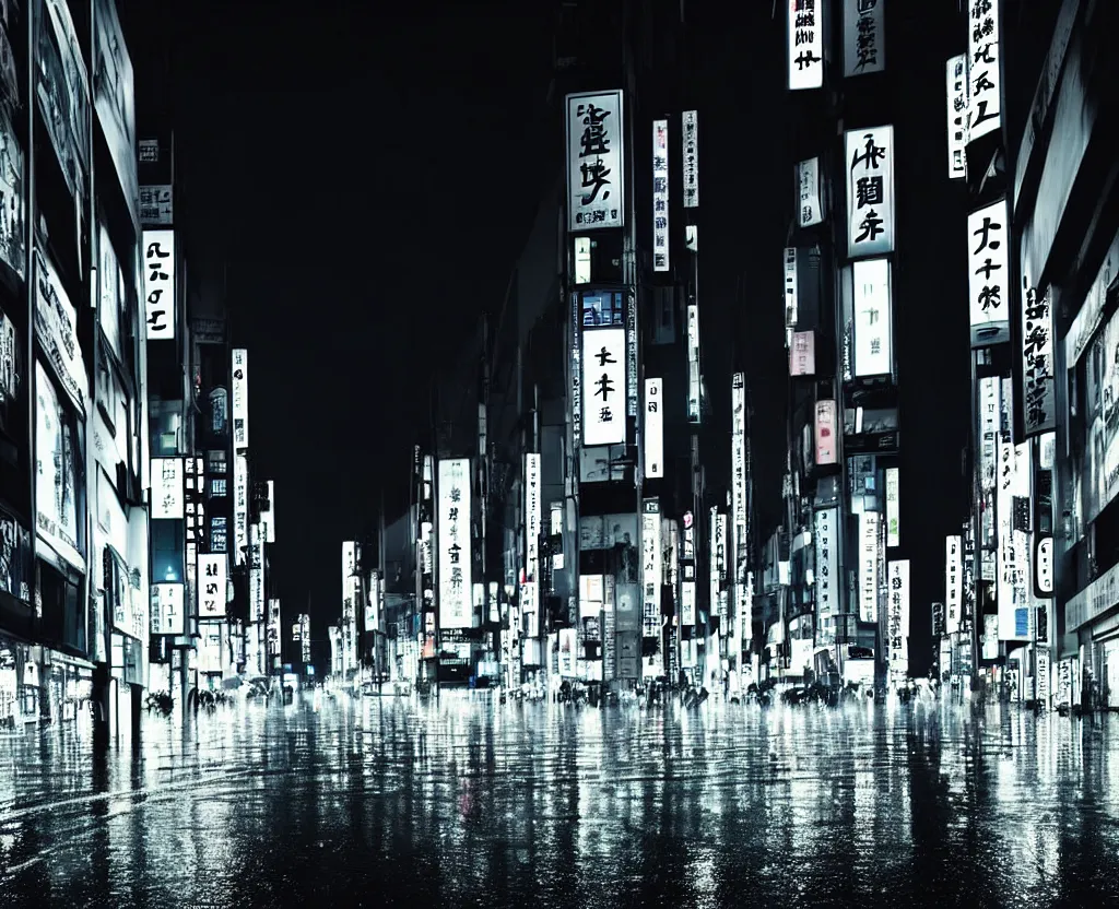 Prompt: beautiful!!! overwhelming!!!!! studio photograph of japan at night, raining, long reflective street, beautiful tall luxurious neon buildings with advertisements, cars and crowd, traffic lights, dense intense atmosphere!!! stunning composition, moon rays, beautiful calming atmosphere, studio level quality, photography, hyperdetailed