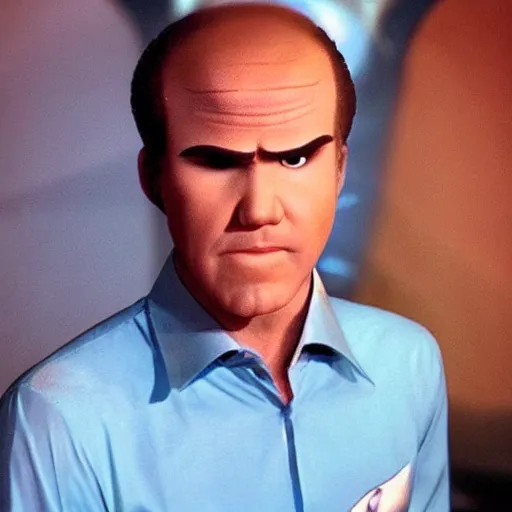 Image similar to megamind that looks like will Ferrell