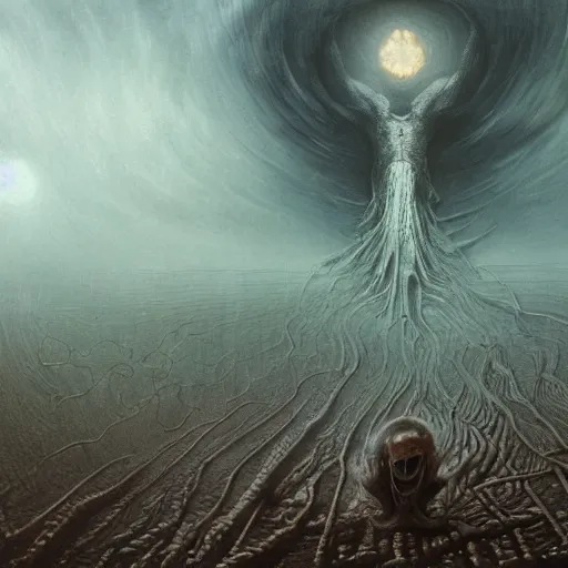 Prompt: metahumans falling in the vortex sky, horror art, by beksinski, szukalski, giger, pyromallis, dzo, iris compiet, seb mckinnon, digital art, highly detailed, intricate, sharp focus, trending on artstation hq, deviantart, pinterest, unreal engine 5, 4 k uhd image