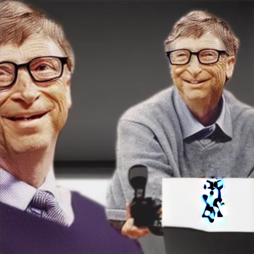 Prompt: Bill Gates as an NBA shooting guard