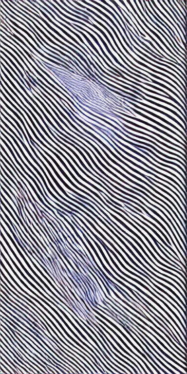 Image similar to cosmic folding in spacetime by bridget riley