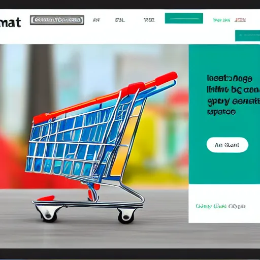 Image similar to smart shopping cart vivid revolutionary