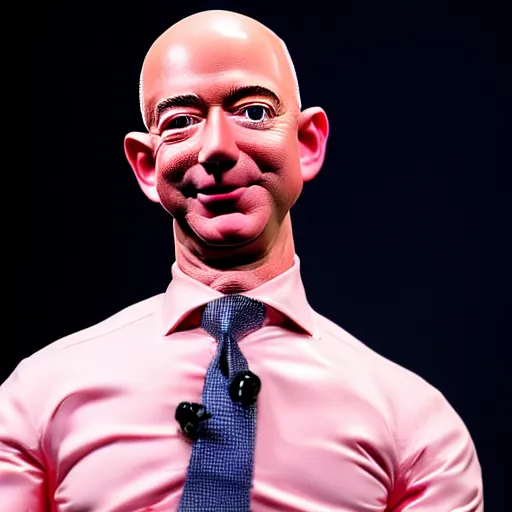 Prompt: Jeff Bezos as a troll doll, studio photo, award-winning, detailed, 4k