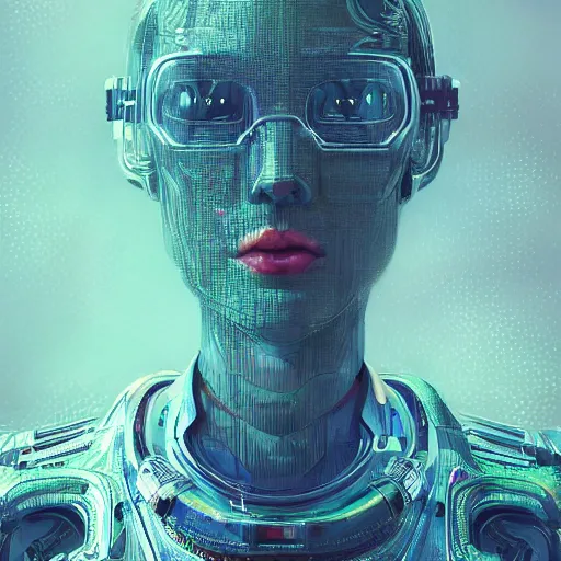 Image similar to hyperrealistic portrait of a woman squid monster astronaut, full body portrait, well lit, intricate abstract. cyberpunk, intricate artwork, by Tooth Wu, wlop, beeple. octane render,in the style of Jin Kagetsu, James Jean and wlop, highly detailed, sharp focus, intricate concept art, digital painting, ambient lighting, 4k, artstation