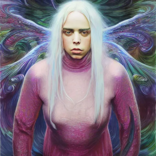 Image similar to Billie Eilish, by Mark Brooks, by Donato Giancola, by Victor Nizovtsev, by Gabriel Dawe