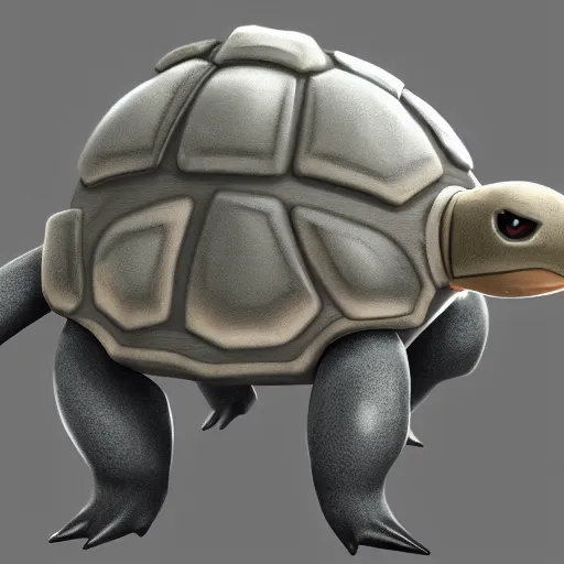 Image similar to A pokemon that looks like A tortoise, the shell is a full fondue，Trending on art station. Unreal engine.