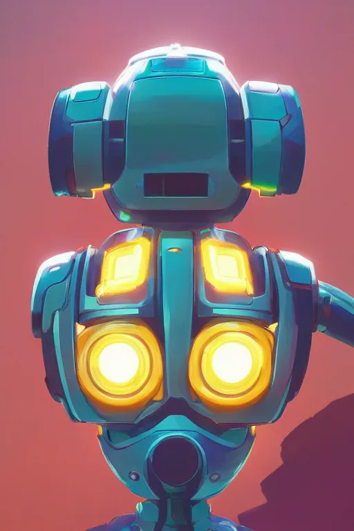 Image similar to metabots medabots medarotto medarot robot minimalist comics helmet mask neon cybereye, behance hd by jesper ejsing, by rhads, makoto shinkai and lois van baarle, ilya kuvshinov, rossdraws global illumination ray tracing hdr radiating a glowing aura