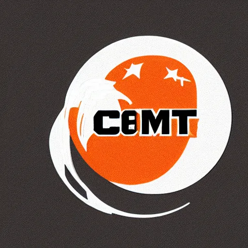 Prompt: logo of a team called comet