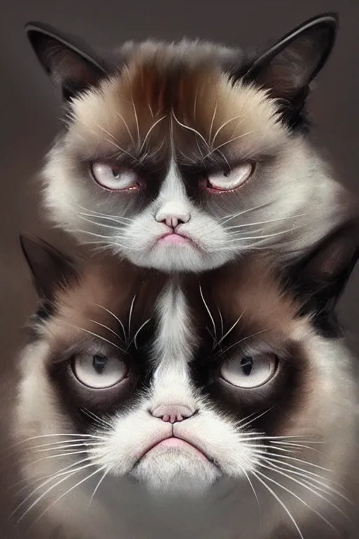 Grumpy Cat mob boss, highly detailed, digital Stable Diffusion | OpenArt