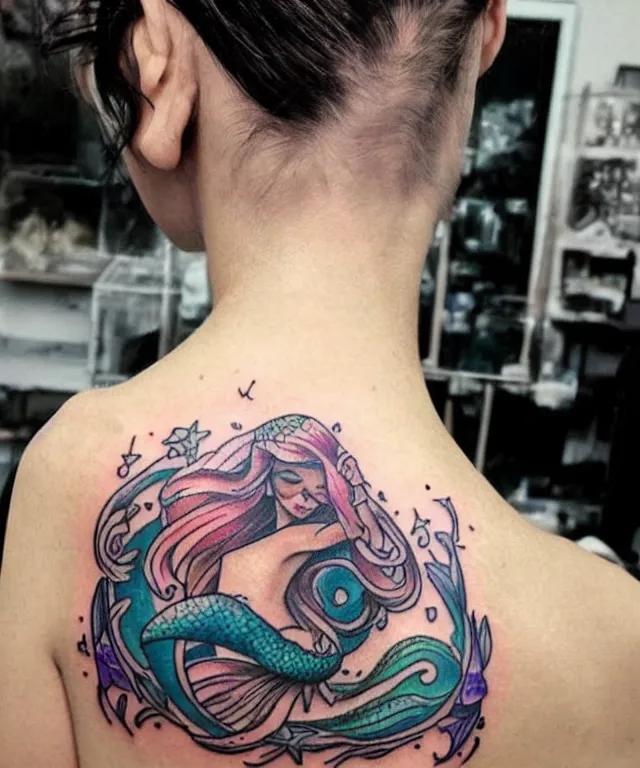 Image similar to mermaid tattoo