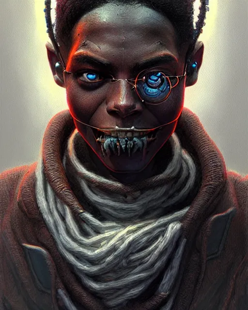 Image similar to baptiste from overwatch, character portrait, portrait, close up, concept art, intricate details, highly detailed, horror poster, horror, vintage horror art, realistic, terrifying, in the style of michael whelan, beksinski, and gustave dore