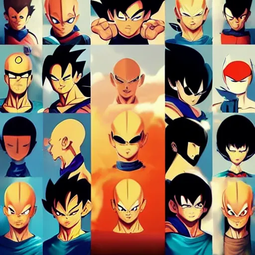 Image similar to face icon stylized minimalist dragon ball super, loftis, cory behance hd by jesper ejsing, by rhads, makoto shinkai and lois van baarle, ilya kuvshinov, rossdraws global illumination