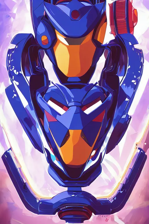 Image similar to robot ninja mask helmet megaman x zero rockman 2 0 2 2 switch game boss legacy collection fanart artsation, art gta 5 comics, behance hd by jesper ejsing, by rhads, makoto shinkai and lois van baarle, ilya kuvshinov, rossdraws global illumination ray tracing