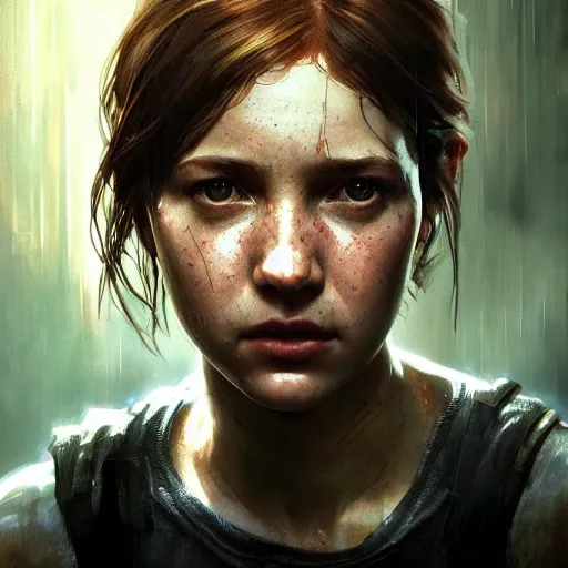 Pictures The Last of Us 2 Ellie Face female 3D Graphics 1080x1920