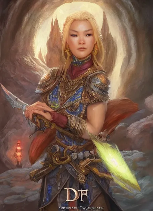 Image similar to fu xi, ultra detailed fantasy, dndbeyond, bright, colourful, realistic, dnd character portrait, full body, pathfinder, pinterest, art by ralph horsley, dnd, rpg, lotr game design fanart by concept art, behance hd, artstation, deviantart, hdr render in unreal engine 5