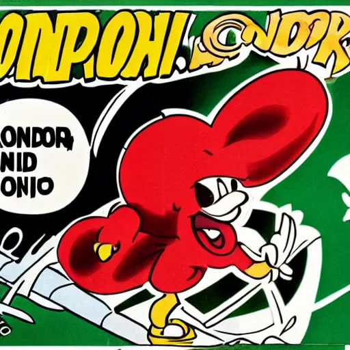 Image similar to condorito,