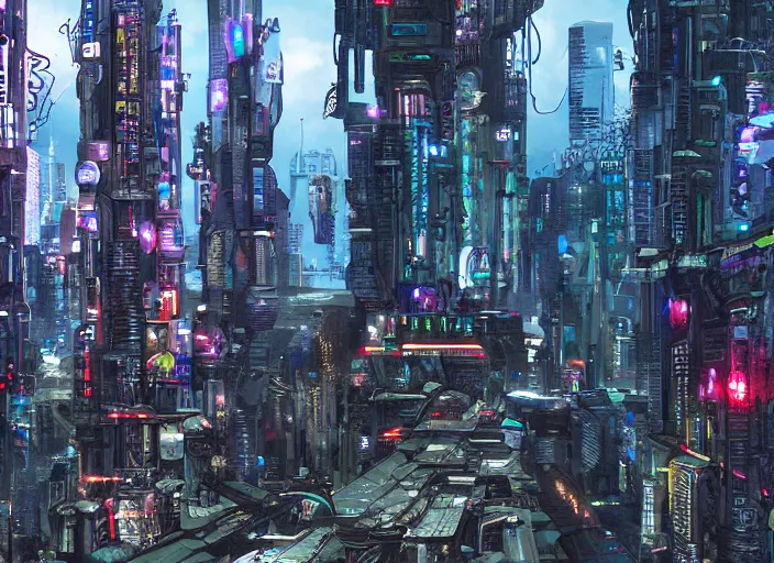 Image similar to cyberpunk manila cityscape by juvenal sanso, detailed, trending on artstation