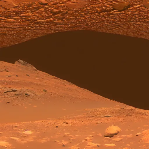 Prompt: a view of earth from the surface of mars, photograph, wide - shot, landscape