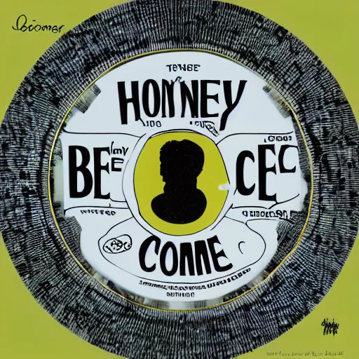 Prompt: honey comb, the beatles