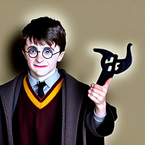 Prompt: professional photo of guerilla harry potter