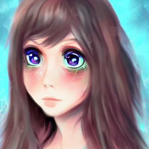 Image similar to portrait of a cute beautiful girl holding a balisong, anime digital art,