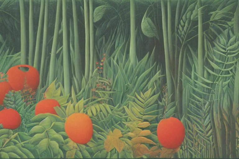 Prompt: art by Henri Rousseau