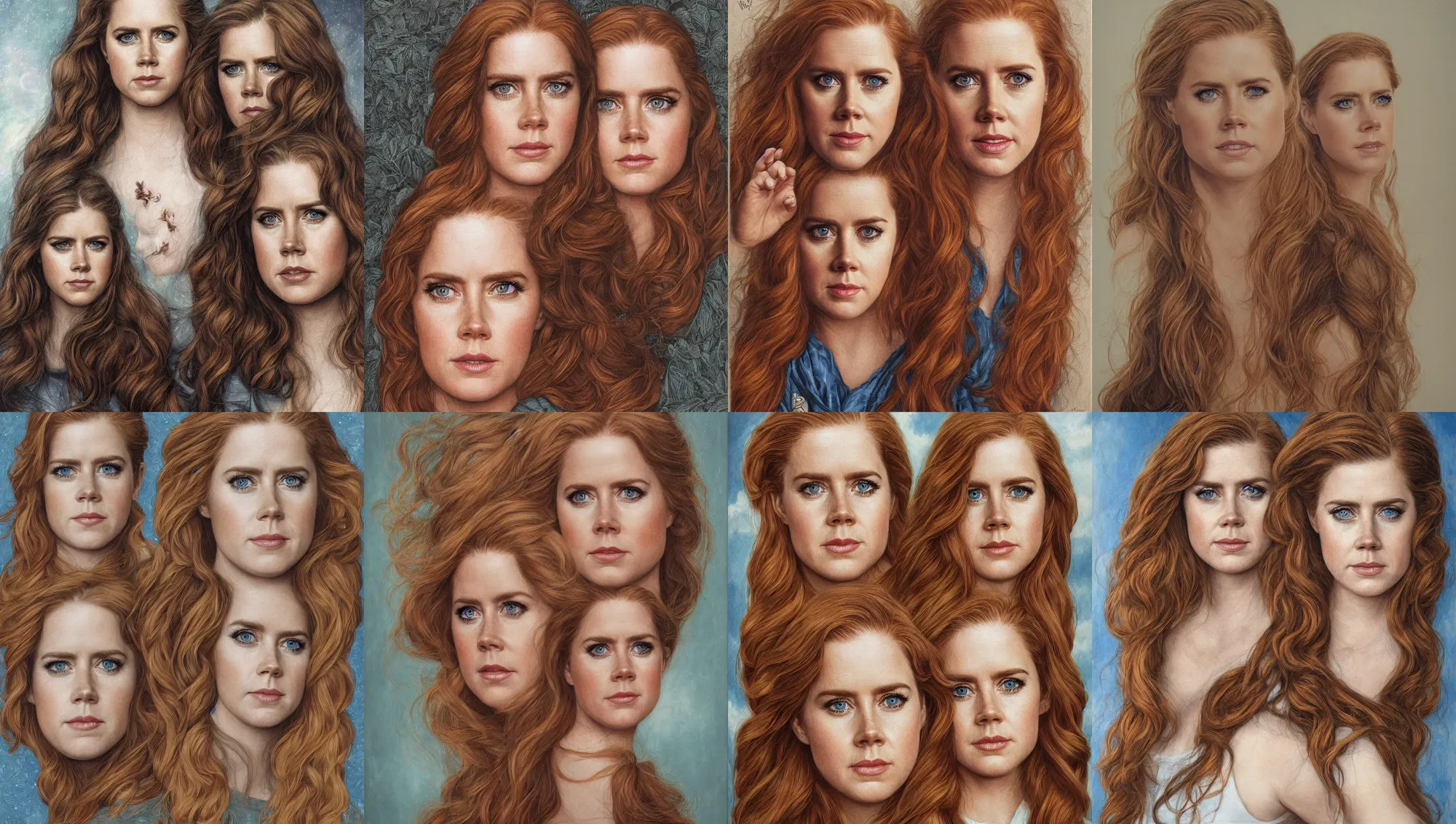 Prompt: portrait of amazon amy adams, highly detailed, magali villeneuve